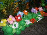 jardim de balões