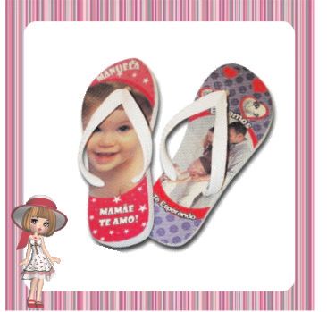 Chinelo PERSONALIZADO INFANTIL